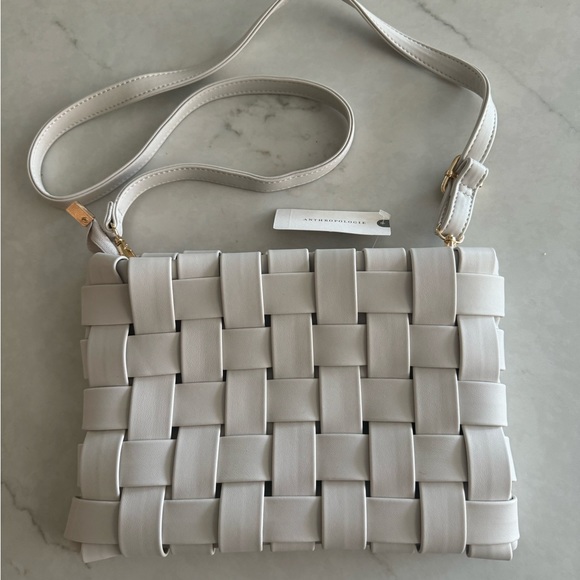 Anthropologie Bags Anthropologie Lindy Woven Clutch Purse Poshmark